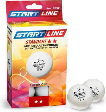 Start мяч Line Standart 2 New 8332 белый 6 предметов