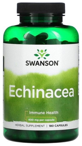 Swanson БАД Echinacea 400 мг 180 капсул