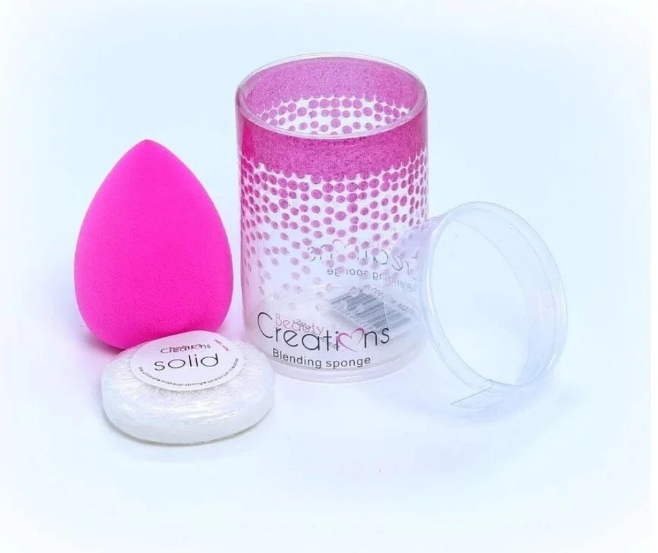 Beauty Creations спонж капля синтетический ворс 1 шт