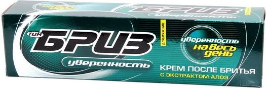 ТимБриз Уверенность с экстрактом алоэ крем после бритья 75 мл