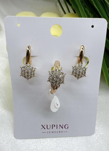 Xuping Jewelry медицинское золото, фианит