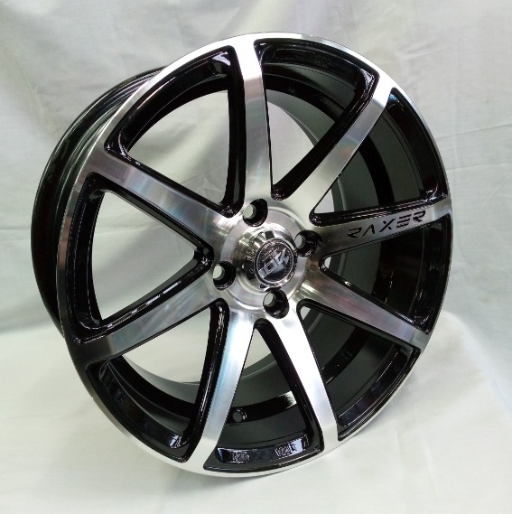 Replica 3733 7x15/4x100 D67.1 ET35 черный, серебристый