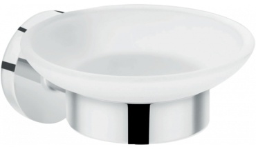 HansGrohe мыльница 41715000 2 шт, металл, стекло
