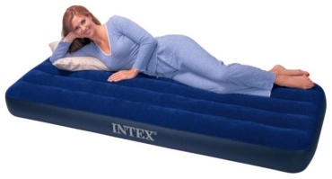 Матрас Intex 776253, 191x76x25 см, насос внешний ручной