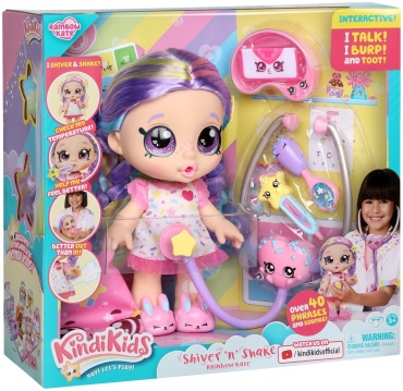 Кукла коллекционная Kindi Kids Кукла интерактивная Kindi Kids Rainbow Kate 25 см
