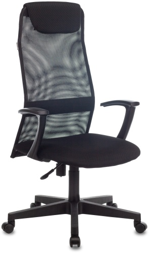 Офисное кресло Бюрократ KB-8 BLACK, черный