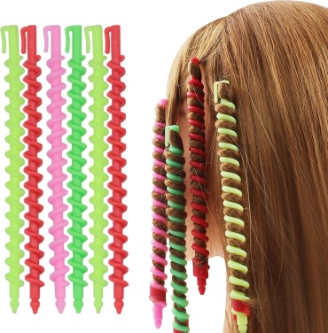 HairCom бигуди спирали 20 шт d 1 см