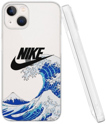 Чехол Mcover для Apple iPhone 13 прозрачный