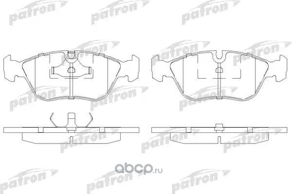 Колодки PATRON передние PBP681 4 шт