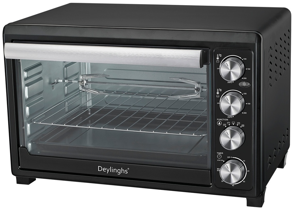 Купить Настольная электропечь Deylinghs HD-45L2000W черный в Алматы ...