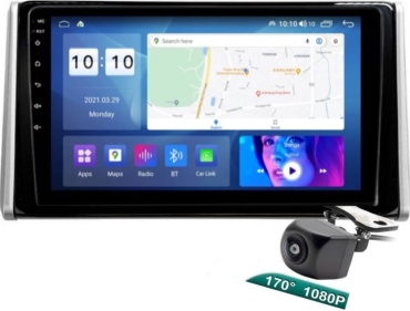 DELUXEAUTO M200S Toyota RAV4 2018-2021 2Gb+32Gb + камера заднего вида