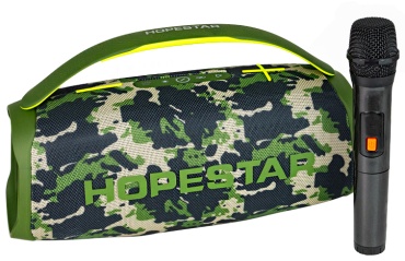 Портативная колонка Hopestar Hopestar A40 зеленый хаки