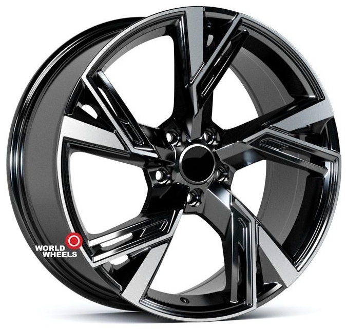 WorldWheels 343-2000 9x20/5x112 D66.6 ET30 черный