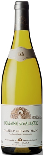 Вино Domaine de Vauroux Chablis 1st Cru Montmains сухое белое 13% 0.75 л