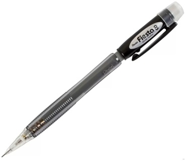 Карандаш автоматический Pentel Fiesta, черный корпус, 05 мм