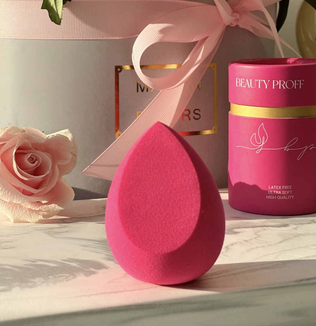 BEAUTY PROFF спонж скошенный полиамид 1 шт