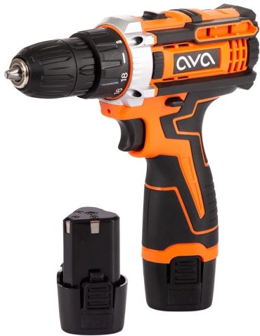 AVA дрель-шуруповерт AVA-ACD-12V 12 В