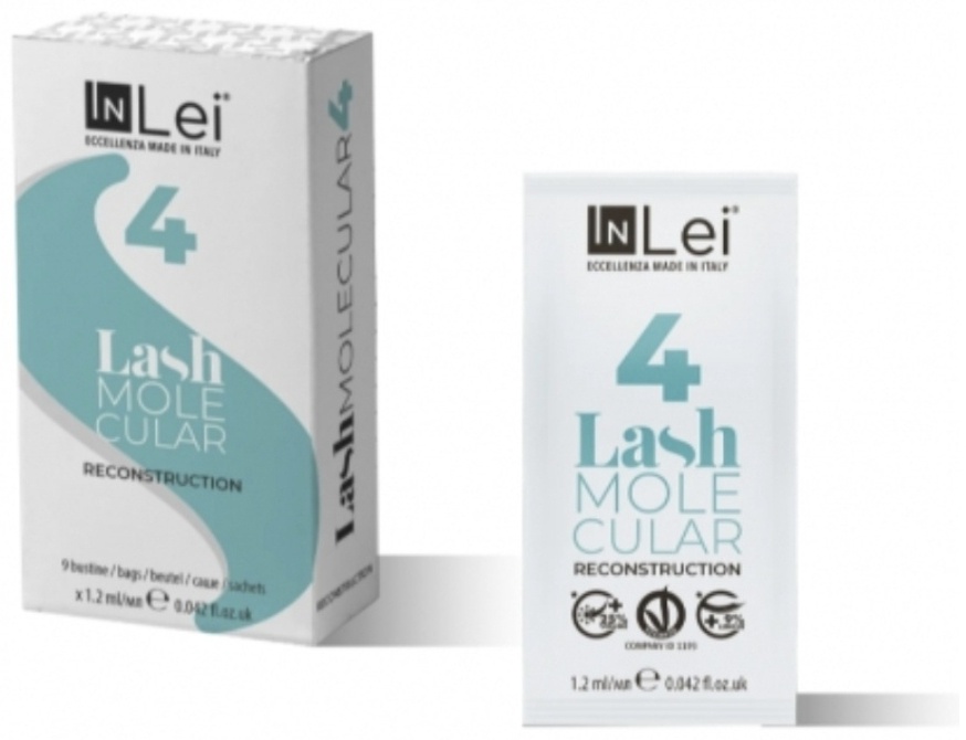 InLei состав для ламинирования для ресниц 4 Lash Molecular 1.2 мл