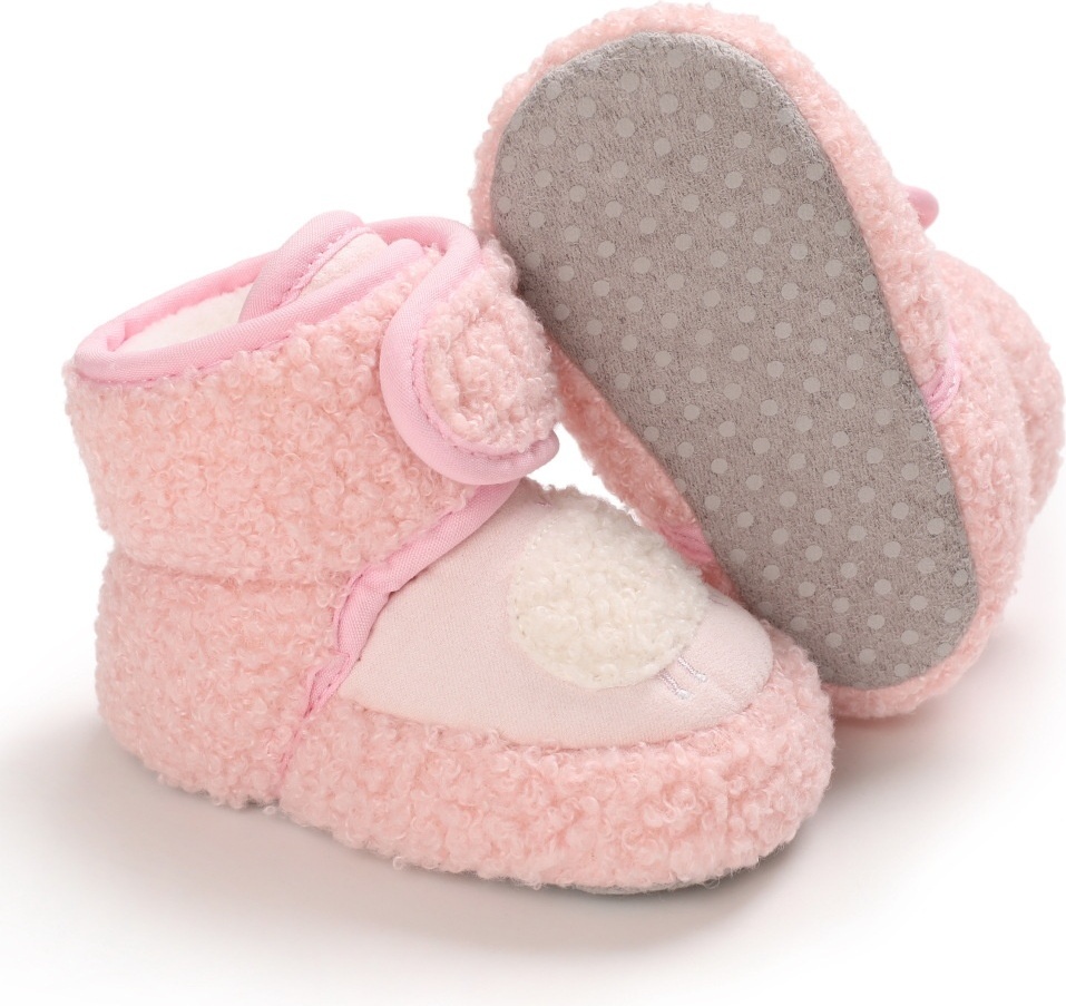 Пинетки Baby 6-12 розовый 12