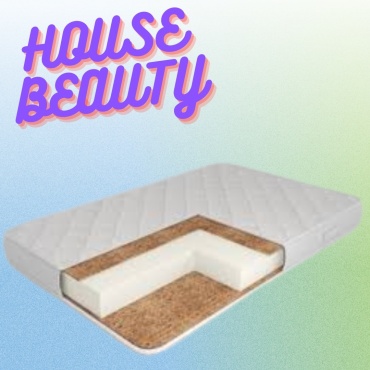 Матрас HOUSE BEAUTY Foam 4 кокоса 35, 135x220x35 см