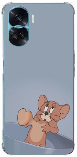 Чехол Qeeca для Honor 90 Lite прозрачный