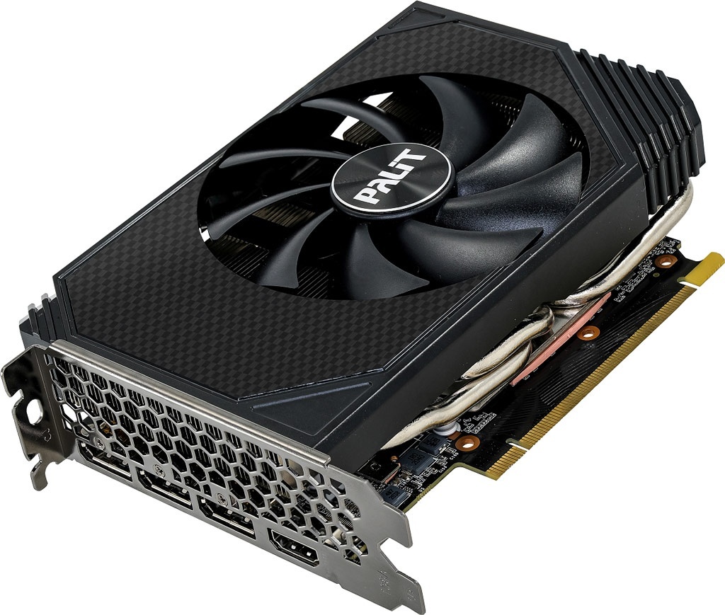 Видеокарта Palit GeForce RTX 3050 StormX 8 ГБ