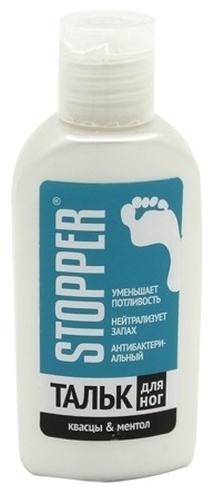 Stopper Ментол тальк унисекс 50 г