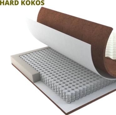 Матрас Comfort Hard Kokos 15, 65x170x15 см