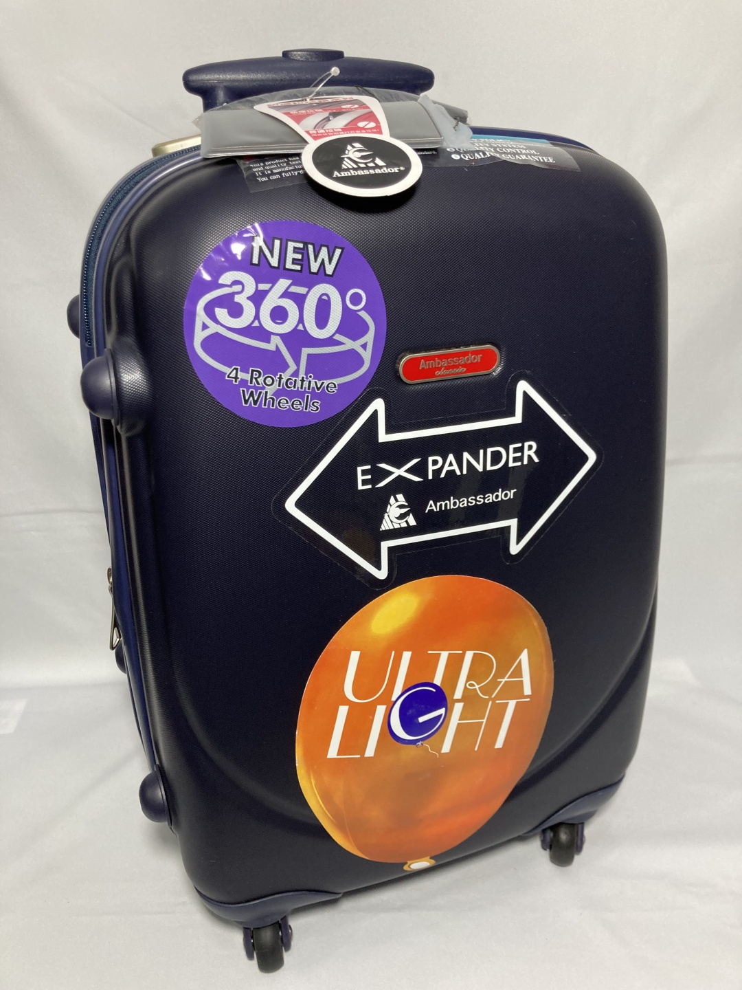 Купить Чемодан Ambassador поликарбонат 45 синий в Алматы – Магазин на ...