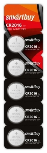 Батарейка CR2016 Smartbuy 5 шт