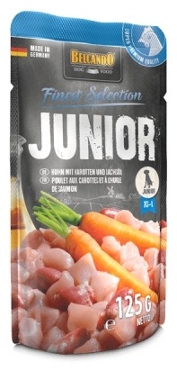 Belcando Junior Chikhen with carrots and salmon oil все породы 125 г 1 шт