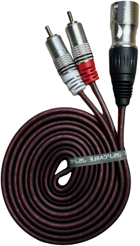 Кабель JSJ RCA - XLR 1.8 м