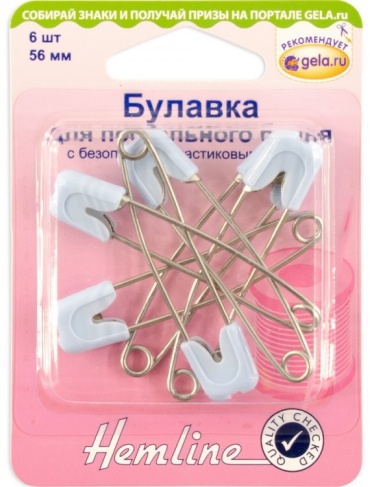 Hemline 413.B, 6 шт, голубой