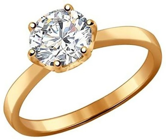 Kari jewelry 534090M0 размер 18.5 вес 2.01 г серебро, фианит