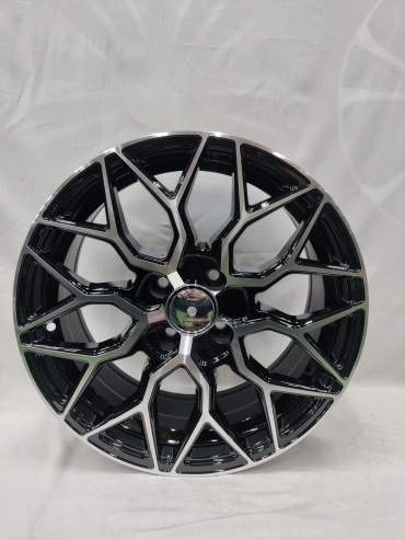 LKN Lkn1013 7x16/4x100 D67.1 ET35 4 диска черный, серебристый