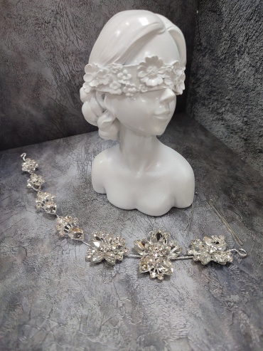 Диадема Fashion Jewelry M серебристый