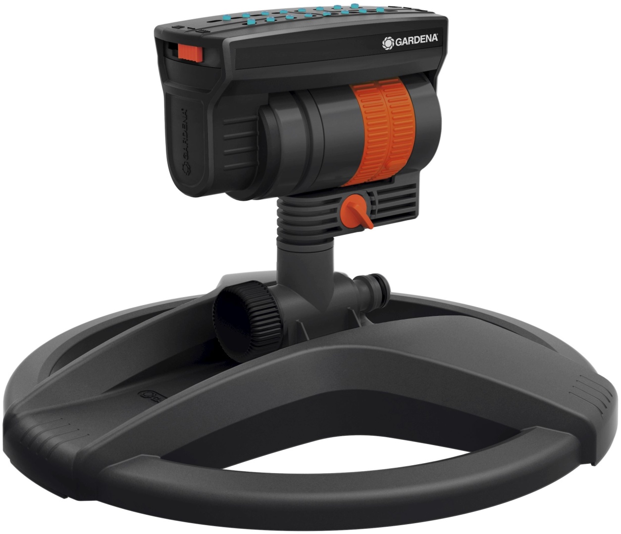 Осцилирующий дождеватель GARDENA AquaZoom compact D: 1/2 (13 мм), режимов полива: 1, 1 шт