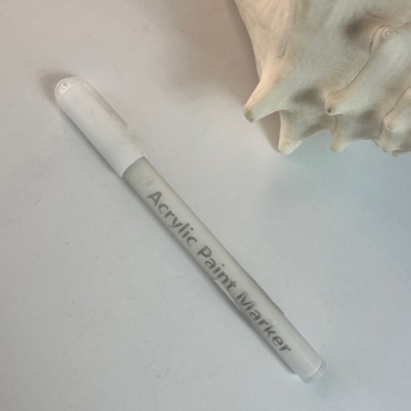 Ручка-маркер Acrylic Paint Marker белый 5 мл