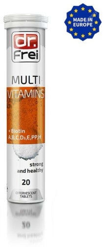 Dr.Frei Multivitamins+biotin таблетки 20 шт