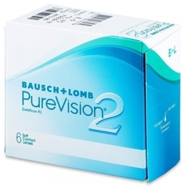 Контактные линзы Baush&Lomb Pure vision 2 -5.75 кривизна 8.6 на месяц 6 шт