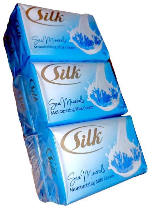 Кусковое мыло туалетное Silk Sea Minerals 170 г