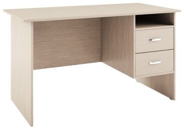 Стол компьютерный ZETA КУЛ-108, 130х65x75 см, коричневый