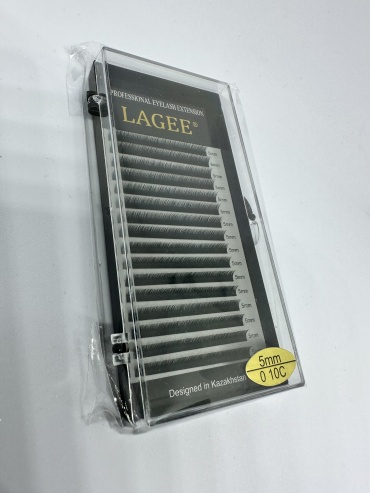 Lagee единичные C 0.10 мм черный 5 мм