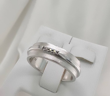 PRESTIGE JEWELRY 04-801-2254-08 размер 16 вес 6 г серебро, бриллиант