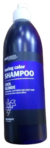 Prosalon Toning Color Cool Blonde шампунь оттеночный 500 мл