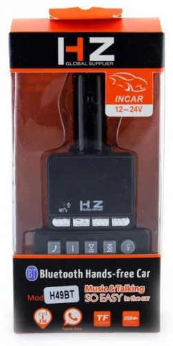 FM-трансмиттер HZ H19BT черный
