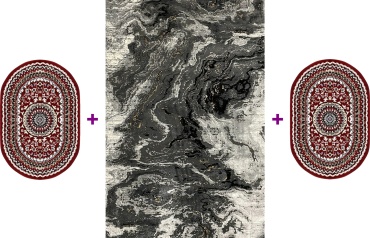 Ковер Milat Hali 100x200 см, короткий ворс, Турция