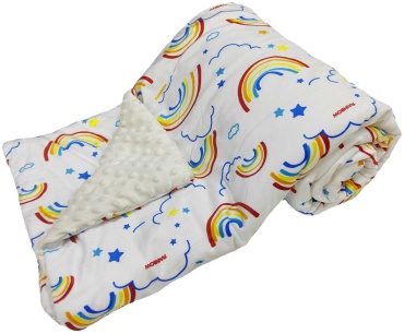 Детский плед Tompi care 75х120 см, велюр, мультиколор
