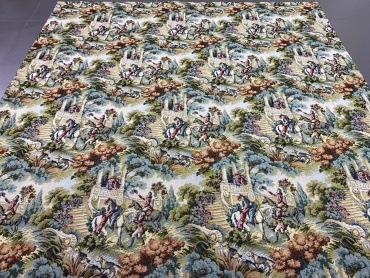 Ковровая дорожка Евроуют безворсовая, резина, хлопок, полиэстер, 125 см x 1.35 м