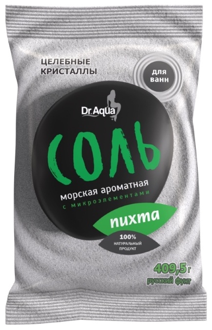 Dr.Aqua Ароматная с микроэлементами пихта морская соль 409.5 г